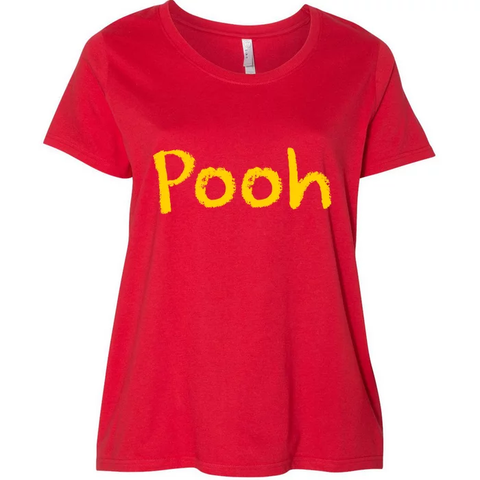 Pooh Halloween Costume Women's Plus Size T-Shirt