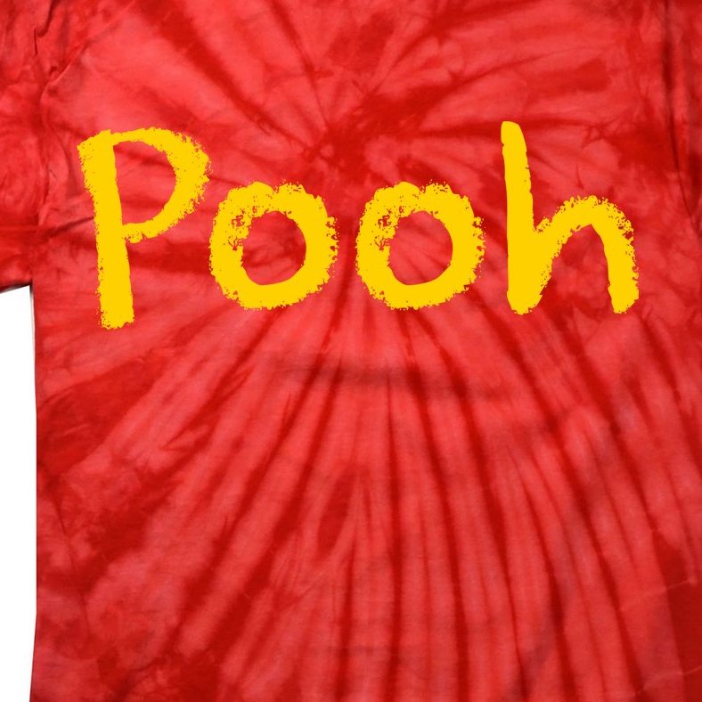 Pooh Halloween Costume Tie-Dye T-Shirt
