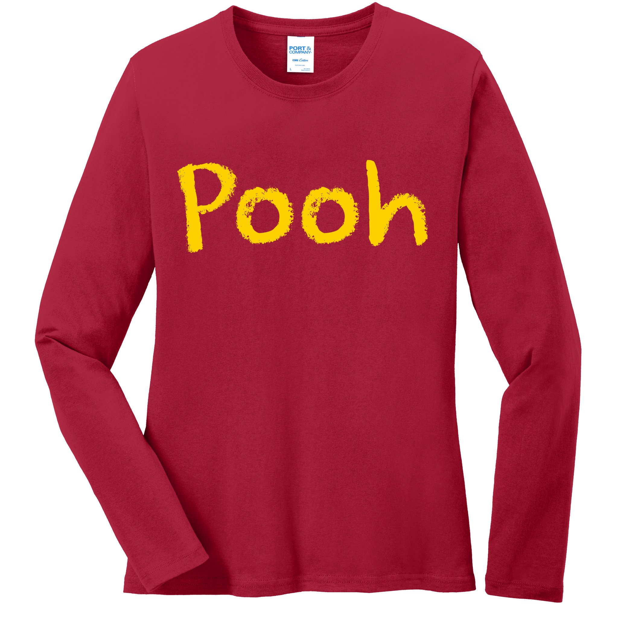 Dont Care Pooh Cute Baseball Jersey - HipposFashion