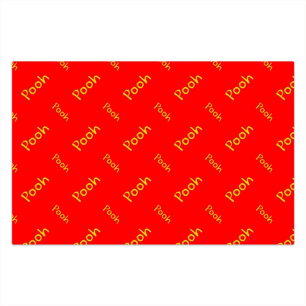 Pooh Halloween Costume Wrapping Paper