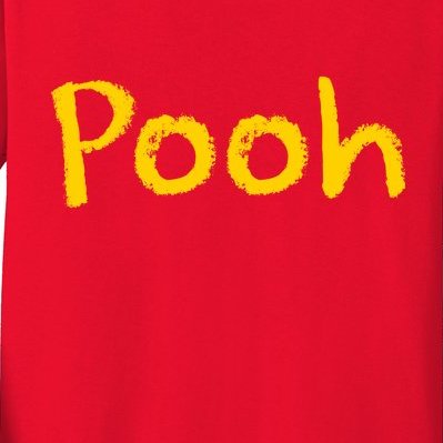 Pooh Halloween Costume Kids Long Sleeve Shirt