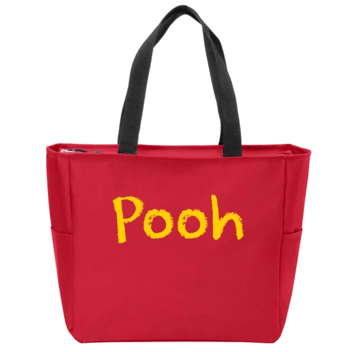 Pooh Halloween Costume Zip Tote Bag