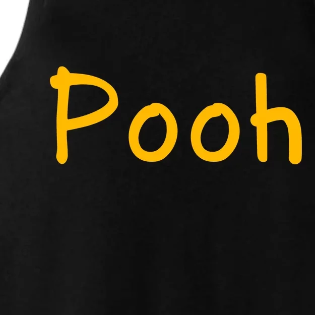 Pooh Nickname Ladies Tri-Blend Wicking Tank