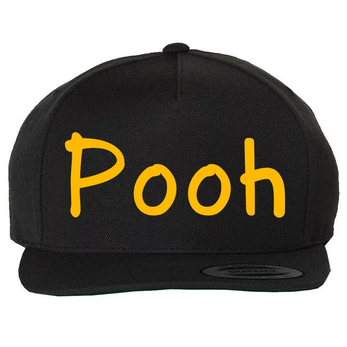 Pooh Nickname Wool Snapback Cap