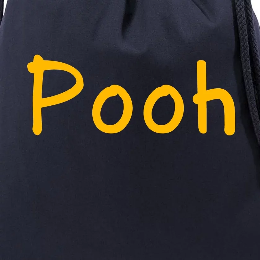 Pooh Nickname Drawstring Bag