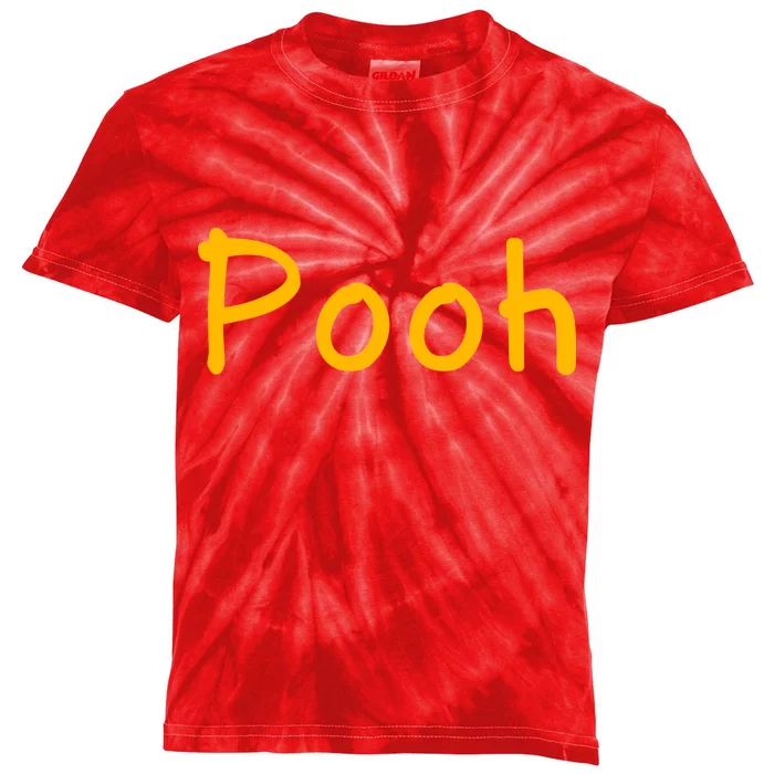 Pooh Nickname Kids Tie-Dye T-Shirt