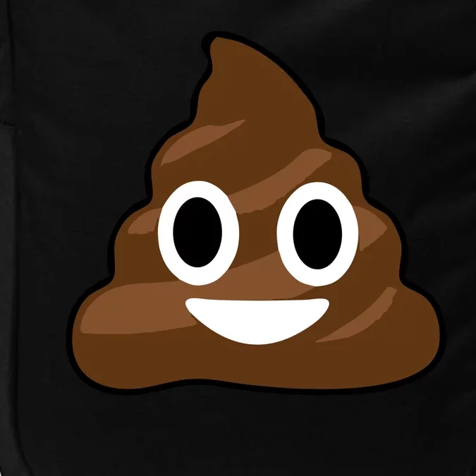 Poop Emoji Smiley Face Logo Impact Tech Backpack