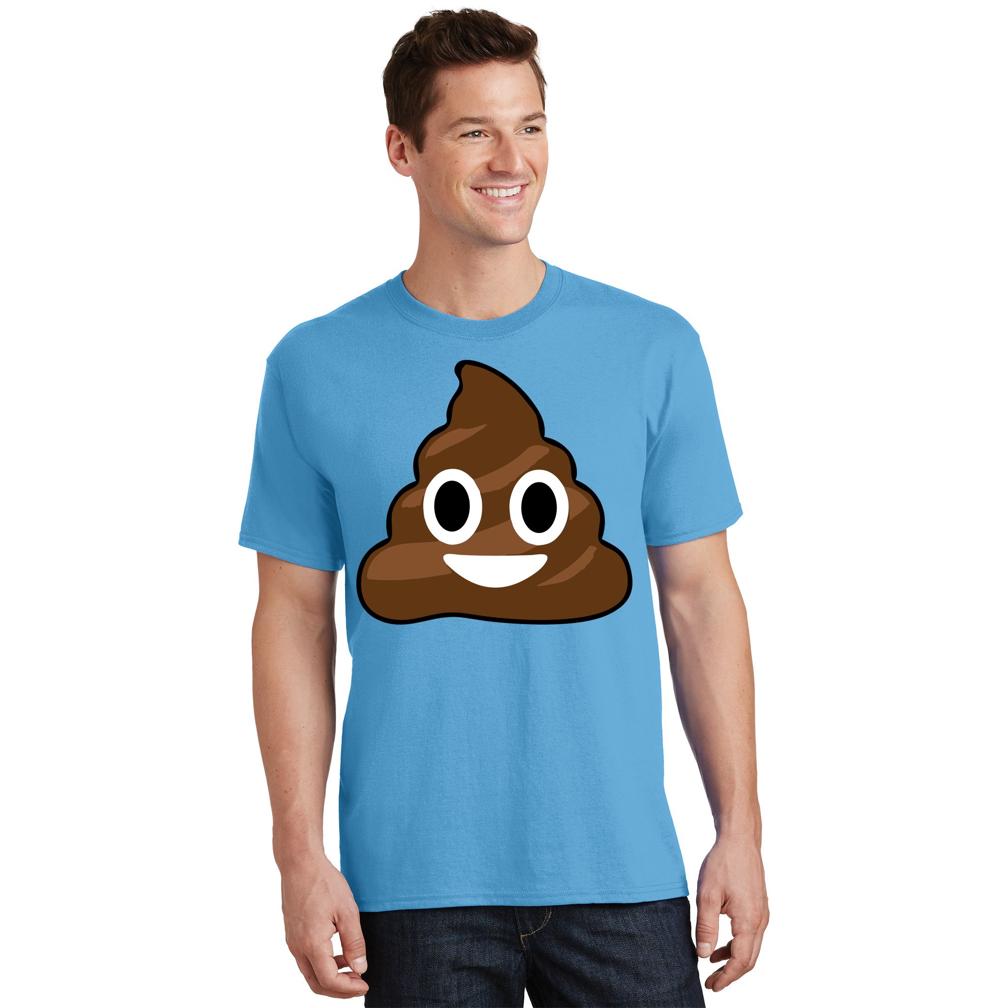 Donald Trump Poo Emoji Sh*t Emoticon New T-Shirt 