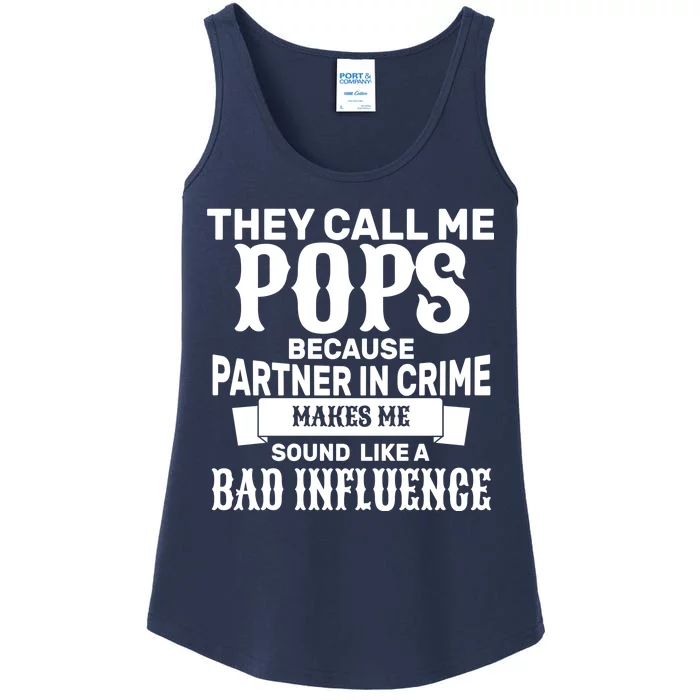 Pop Bad Influences Ladies Essential Tank