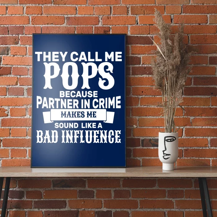 Pop Bad Influences Poster