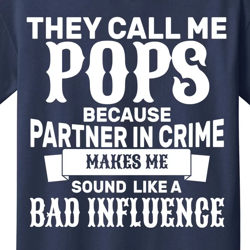 Pop Bad Influences Kids T-Shirt