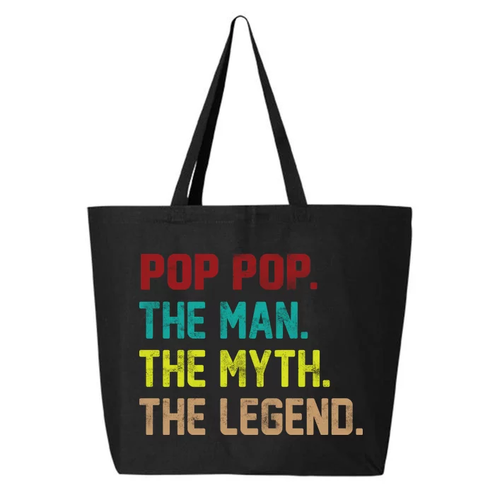 Pop Pop The Man The Myth The Legend 25L Jumbo Tote