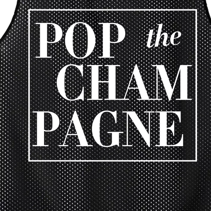 Pop The Champagne Mesh Reversible Basketball Jersey Tank