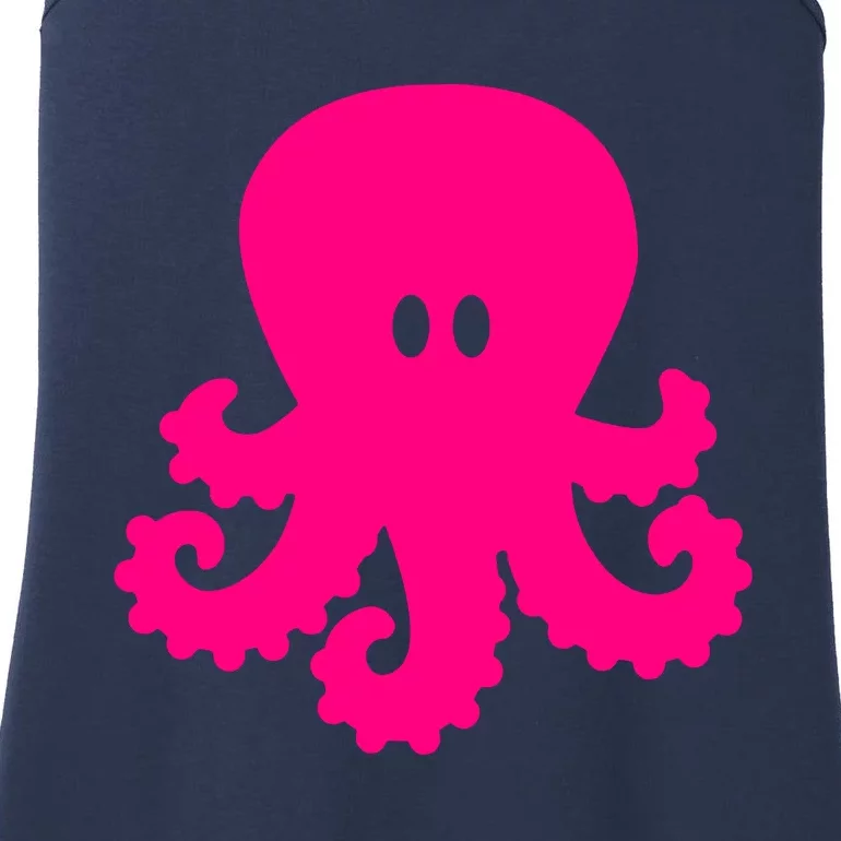 Pink Octopus Ladies Essential Tank