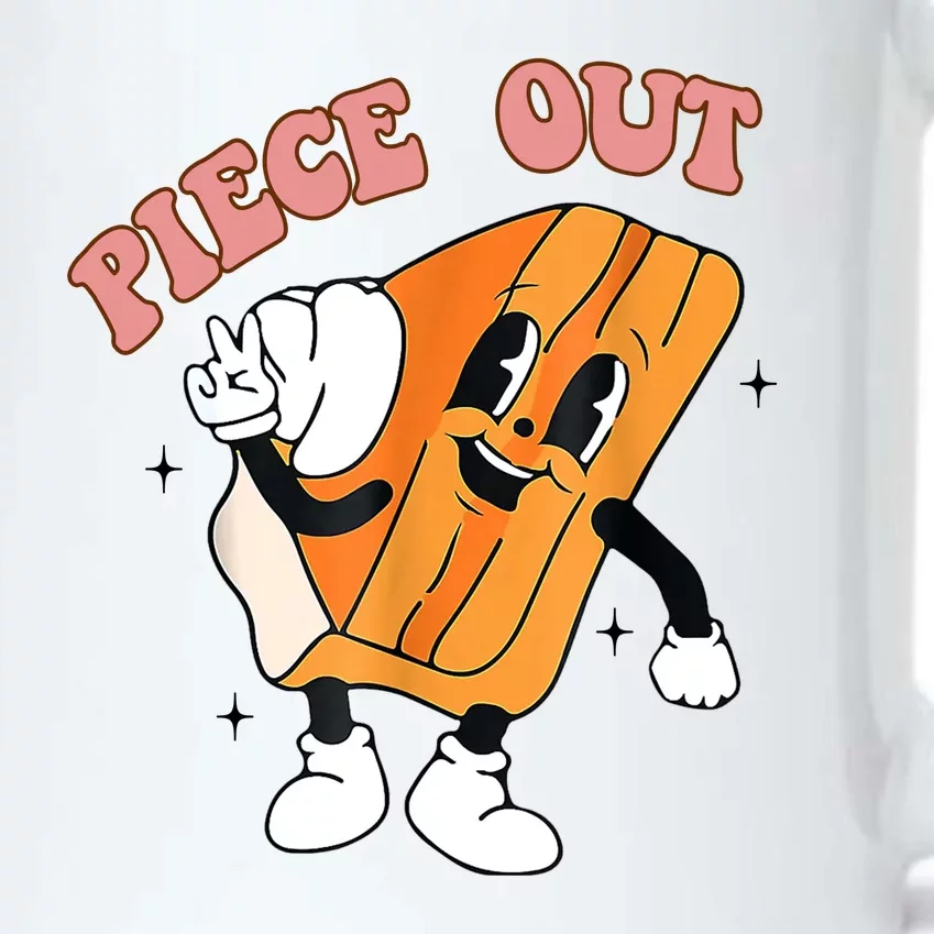 Piece Out Pie Funny Gift Black Color Changing Mug