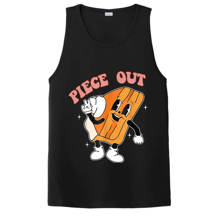 Piece Out Pie Funny Gift Performance Tank