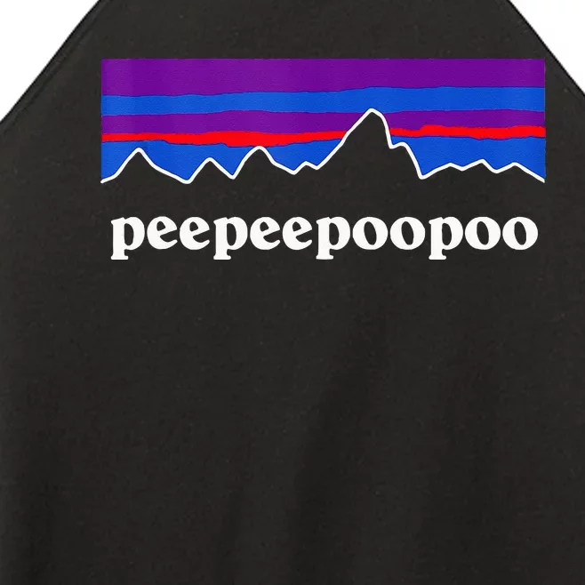 Peepeepoopoo Outdoors Pee Pee Poo Poo 2024 Women’s Perfect Tri Rocker Tank