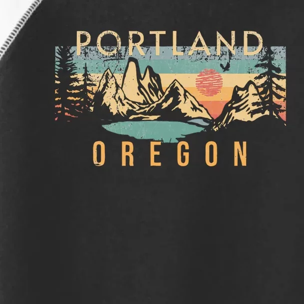 Portland Oregon Toddler Fine Jersey T-Shirt