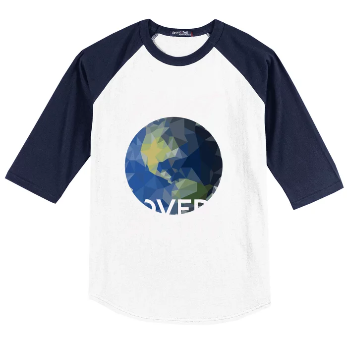 Planet Over Profit Environtal Gift Baseball Sleeve Shirt