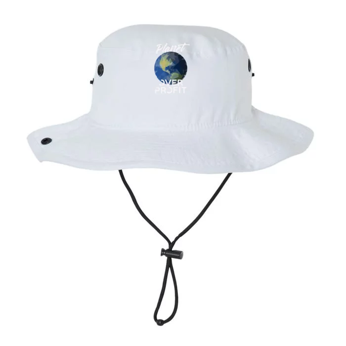 Planet Over Profit Environtal Gift Legacy Cool Fit Booney Bucket Hat