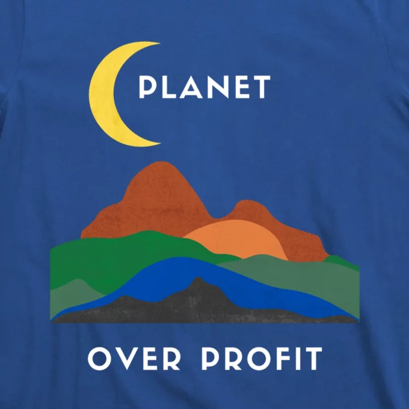 Planet Over Profit Ap Earth Original Cute Gift T-Shirt