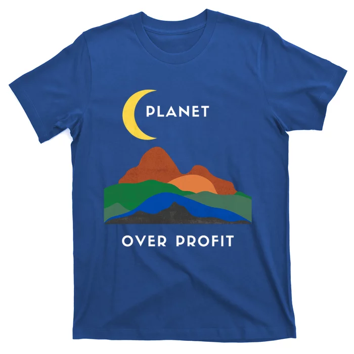 Planet Over Profit Ap Earth Original Cute Gift T-Shirt