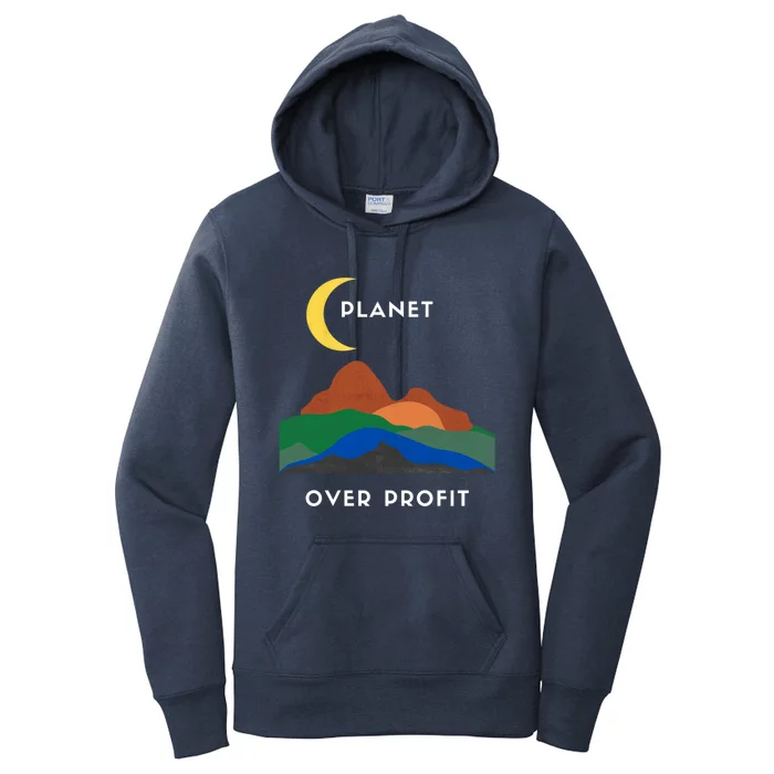 Planet Over Profit Ap Earth Original Cute Gift Women's Pullover Hoodie