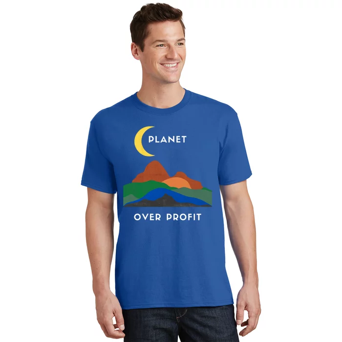 Planet Over Profit Ap Earth Original Gift T-Shirt