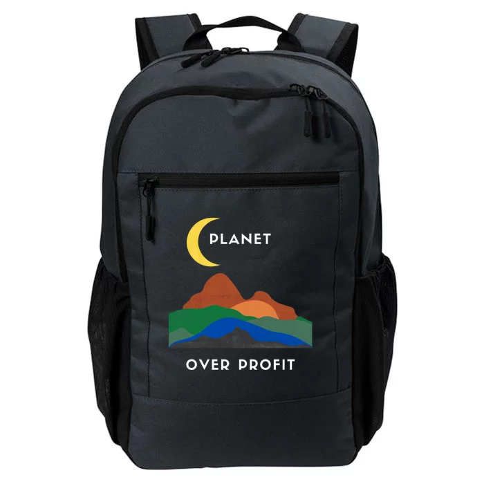 Planet Over Profit Ap Earth Original Gift Daily Commute Backpack