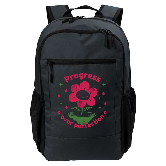 Progress Over Perfection Flower Daily Commute Backpack