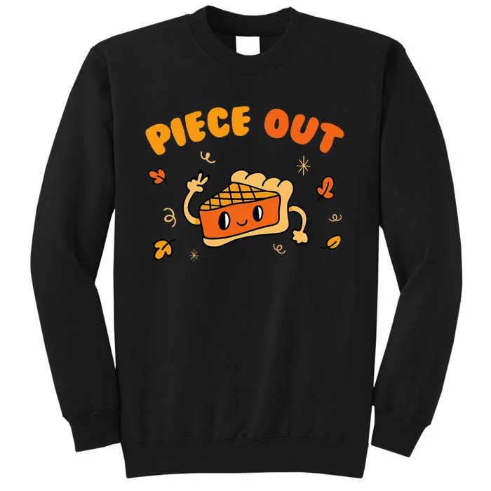 Piece Out Pie Slice Thanksgiving Dinner Favorite Food Sweatshirt