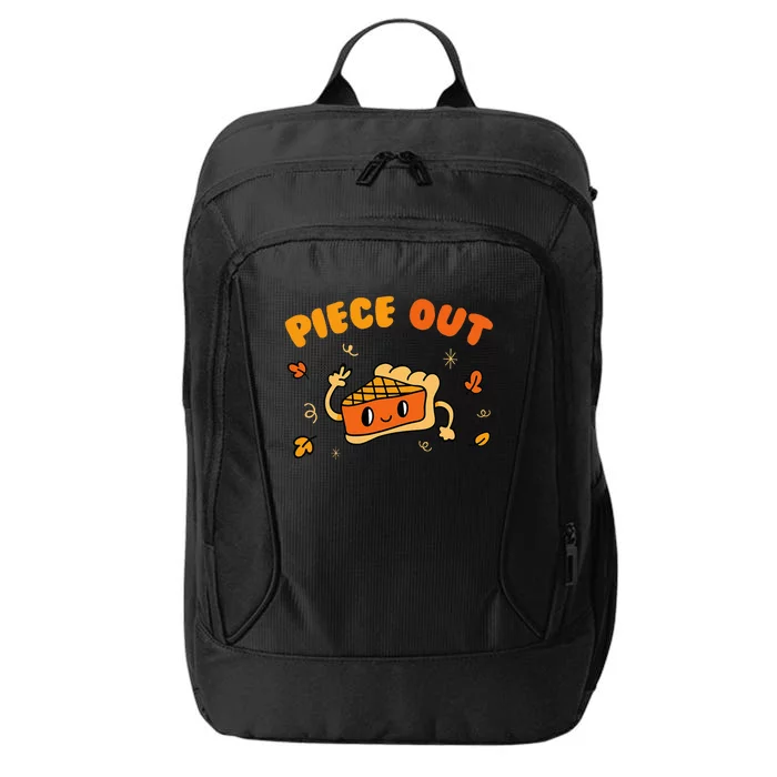 Piece Out Pie Slice Thanksgiving Dinner Favorite Food City Backpack