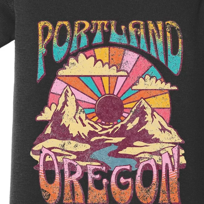 Portland Oregon Baby Bodysuit