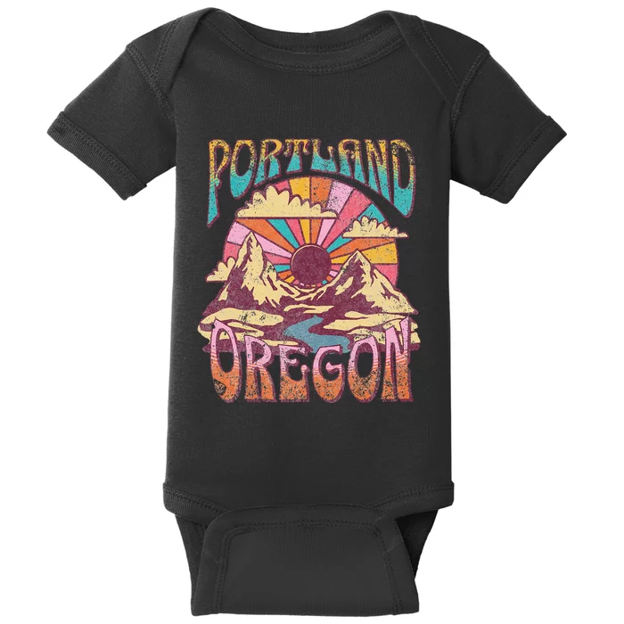 Portland Oregon Baby Bodysuit