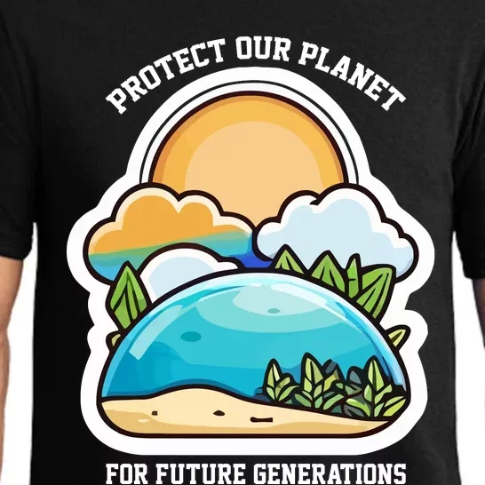 Protect Our Planet For Future Generations Pajama Set