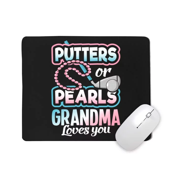 Putters Or Pearls Gender Reveal Grandma Baby Party Supplies Mousepad