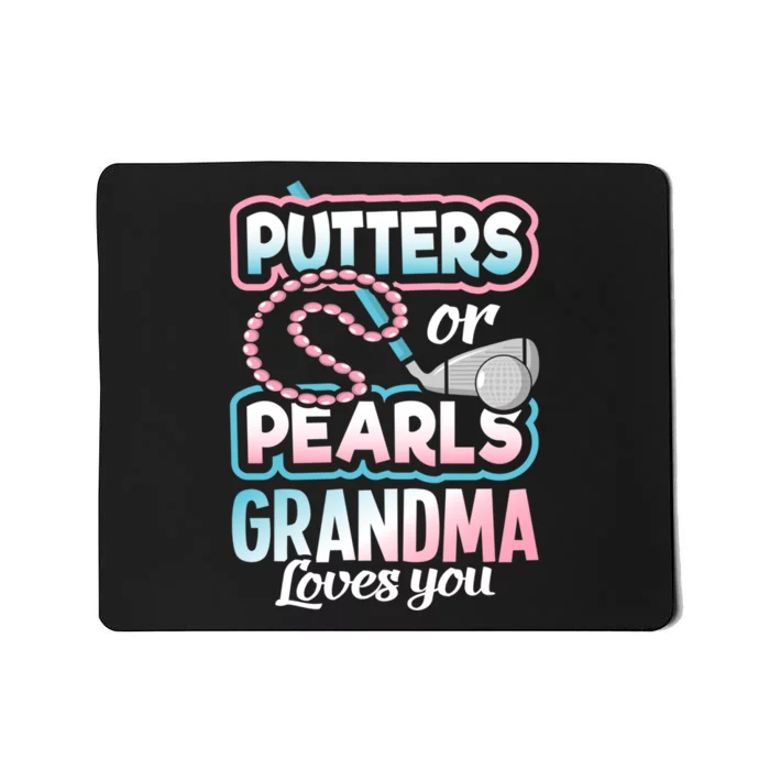 Putters Or Pearls Gender Reveal Grandma Baby Party Supplies Mousepad