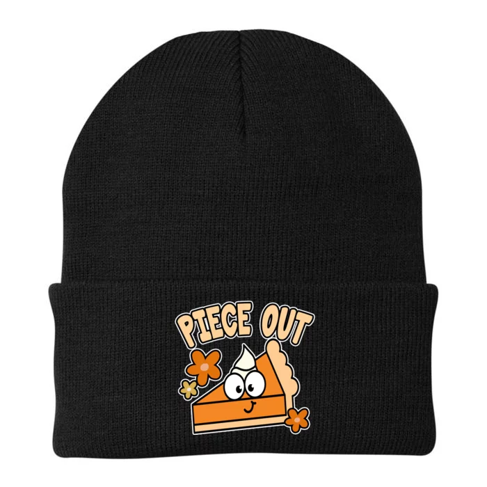 Piece Out Pumpkin Pie Funny Knit Cap Winter Beanie