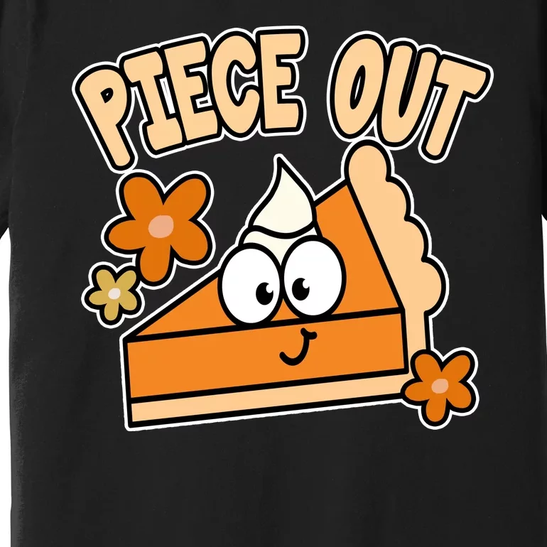 Piece Out Pumpkin Pie Funny Premium T-Shirt