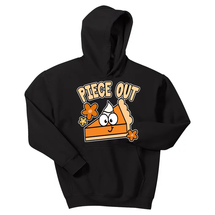 Piece Out Pumpkin Pie Funny Kids Hoodie