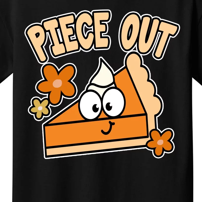 Piece Out Pumpkin Pie Funny Kids T-Shirt