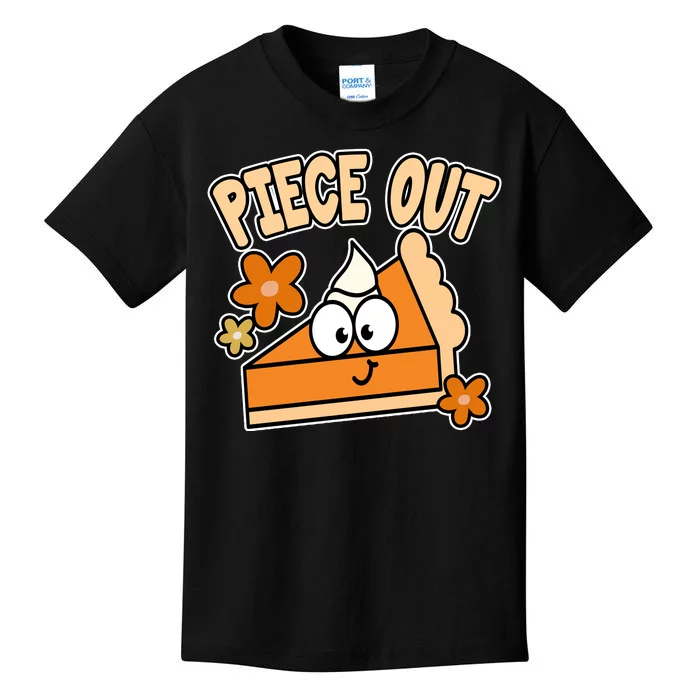 Piece Out Pumpkin Pie Funny Kids T-Shirt