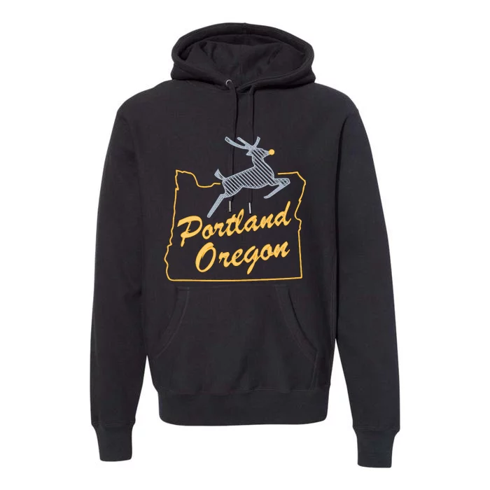 Portland Oregon Premium Hoodie