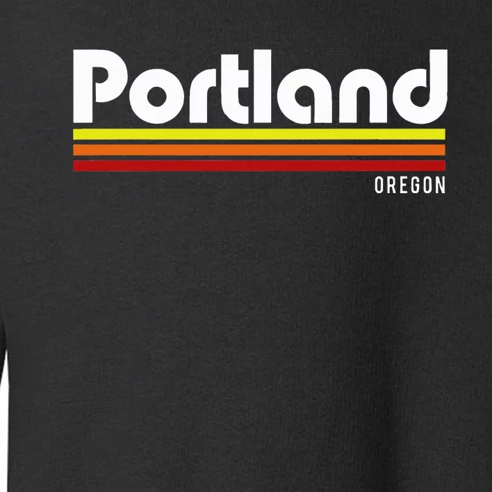 Portland Oregon Toddler Sweatshirt