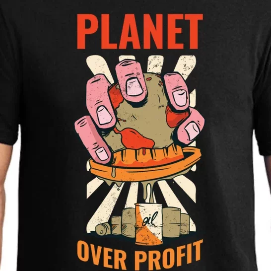 Planet Over Profit Gift Pajama Set