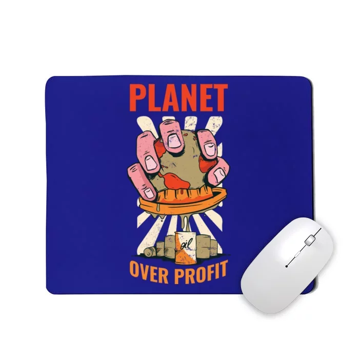 Planet Over Profit Gift Mousepad