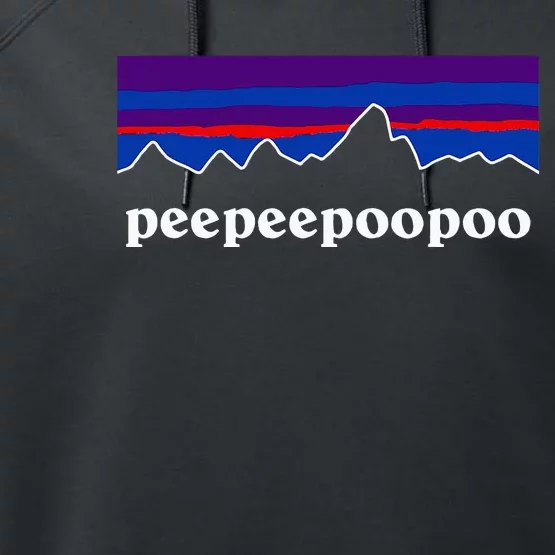 Peepee.Poopoo Outdoors Peepeepoopoo Performance Fleece Hoodie