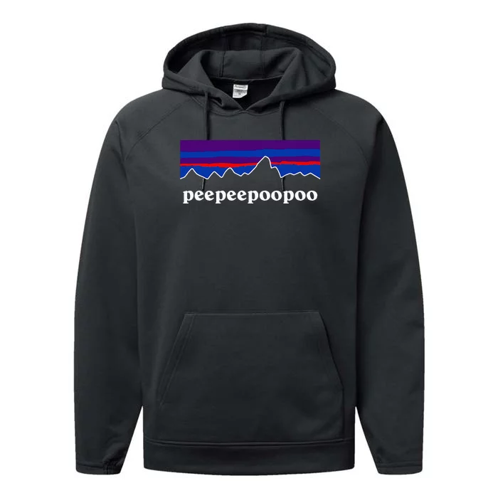 Peepee.Poopoo Outdoors Peepeepoopoo Performance Fleece Hoodie