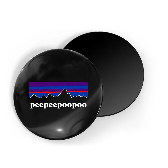 Peepee.Poopoo Outdoors Peepeepoopoo Magnet