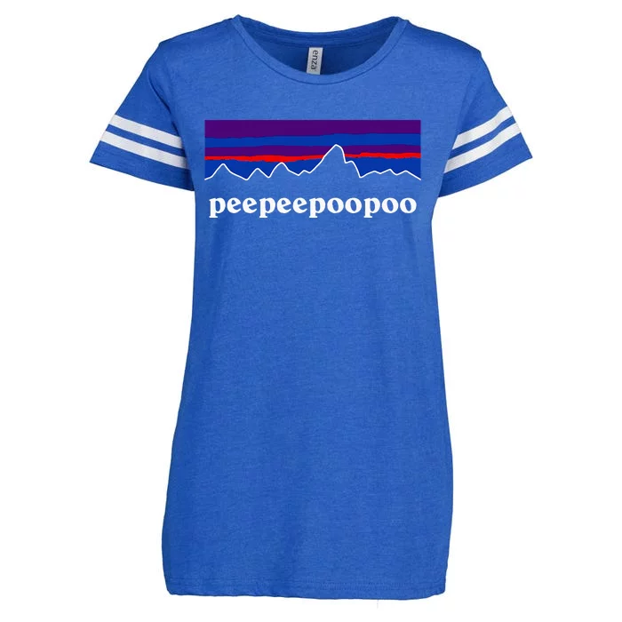 Peepee.Poopoo Outdoors Peepeepoopoo Enza Ladies Jersey Football T-Shirt